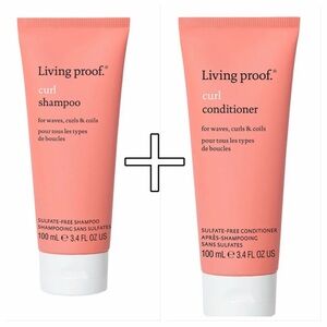 MSRP$34 | Living Proof Curl Shampoo and Conditioner Set